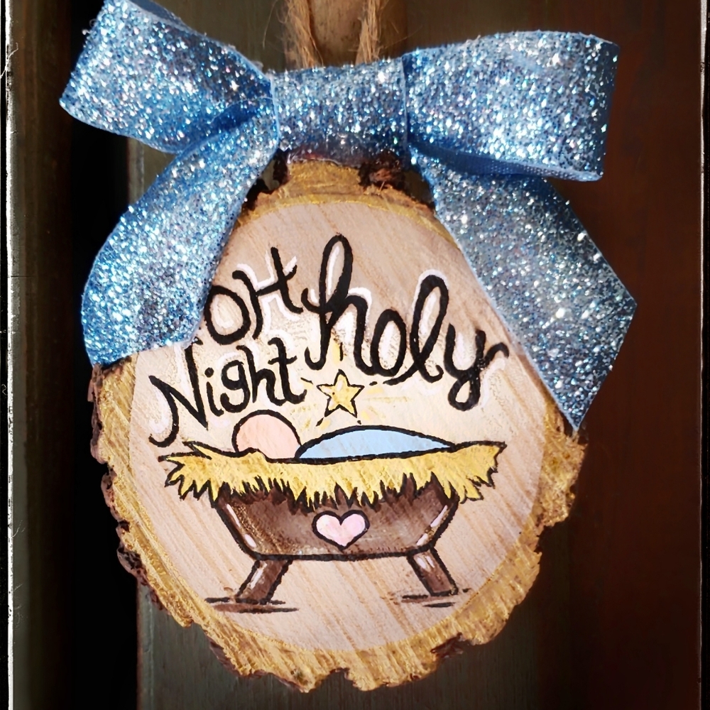 Oh holy night ornament